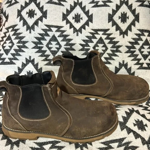 Keen Men's CSA Seattle Romeo (Carbon-Fiber Toe) boot sz. 14D - Picture 3 of 6